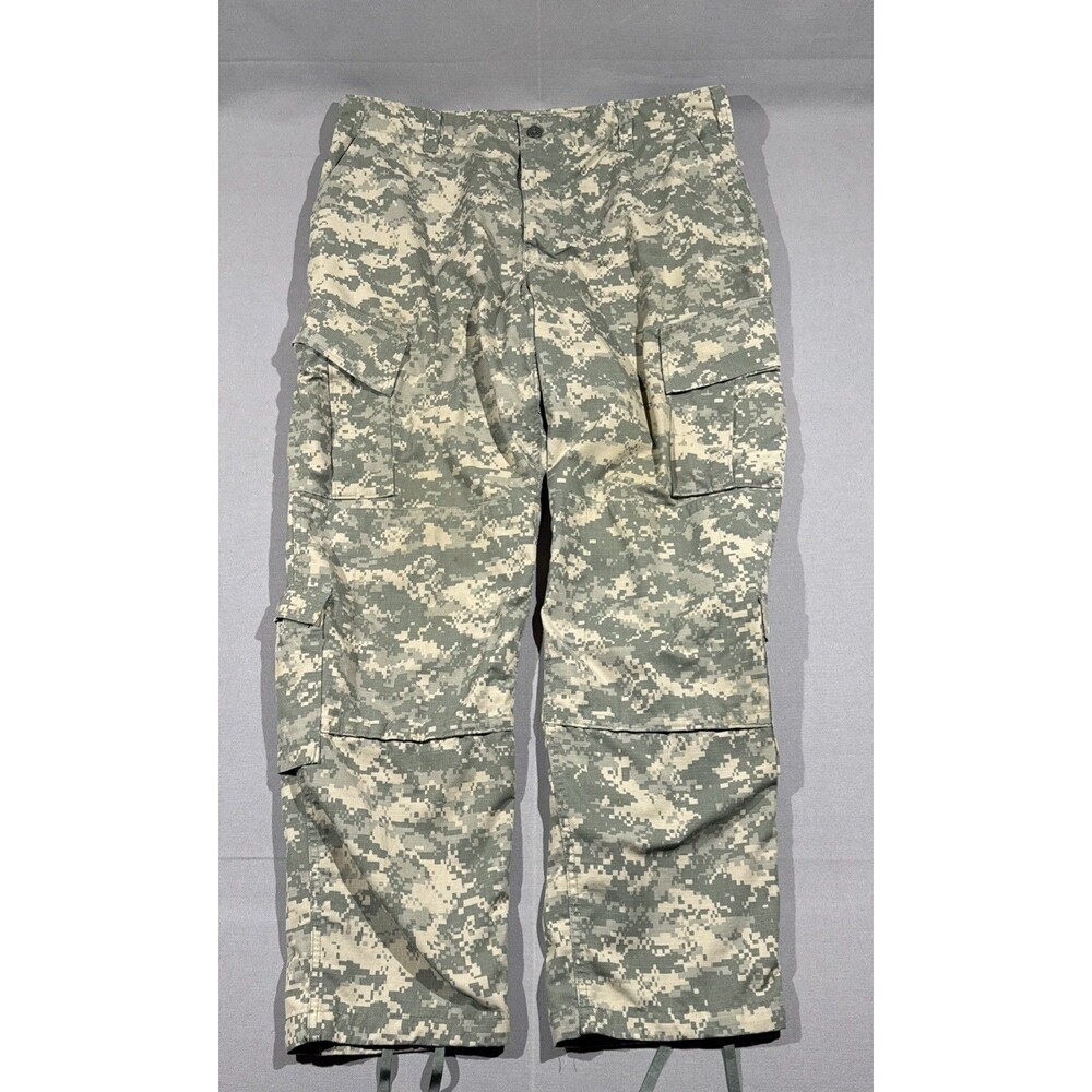 US Army ACU Digital Camo Pants Large Regular Military Cargo Combat